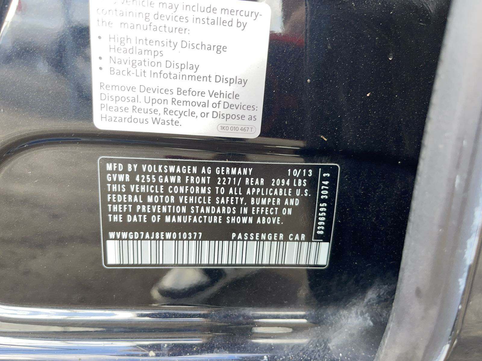 2014 Volkswagen Golf Wolfsburg FWD