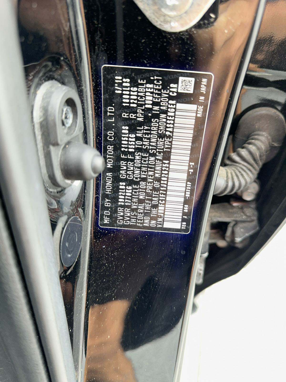 2018 Honda Civic EX-L FWD