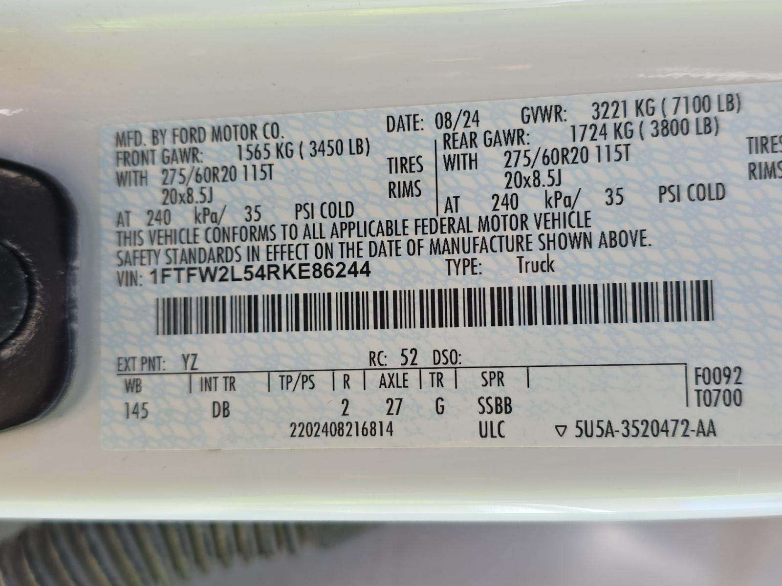 2024 Ford F-150 STX AWD