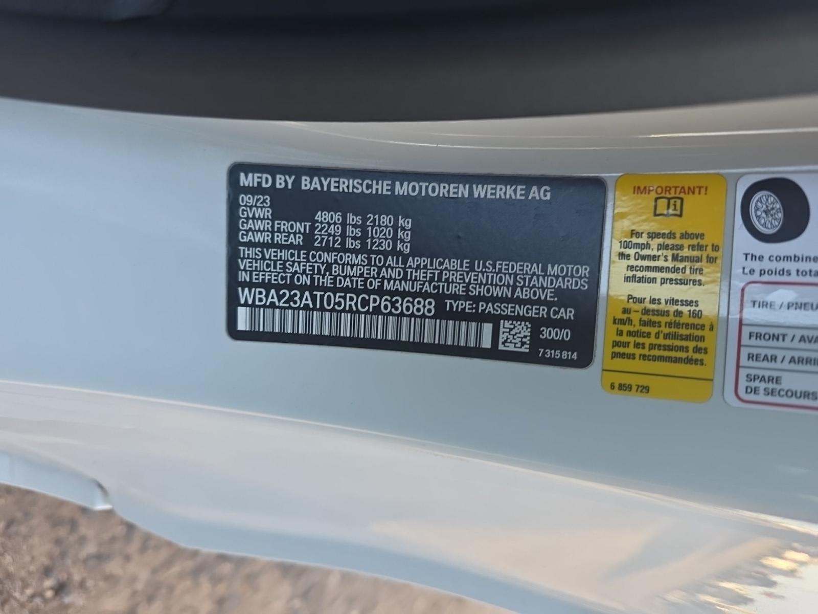 2024 BMW 4 Series 430i RWD