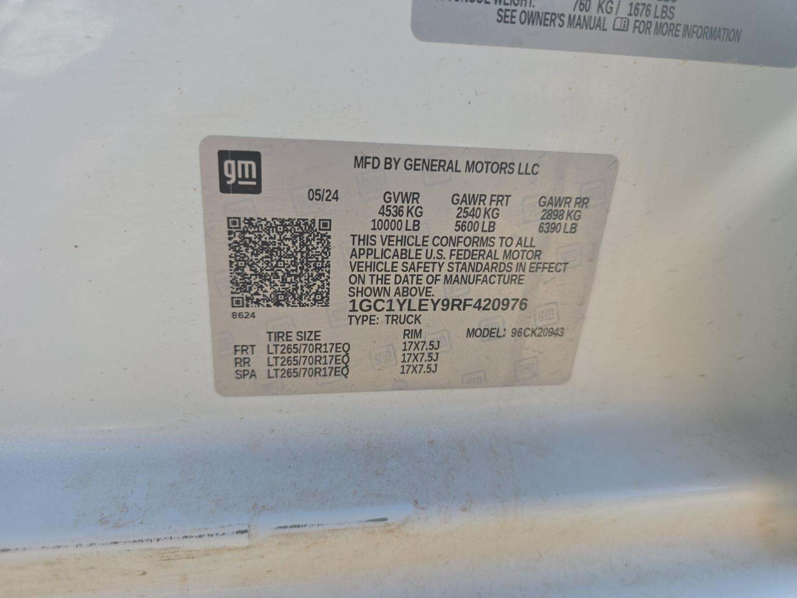 2024 Chevrolet Silverado 2500HD Work Truck AWD