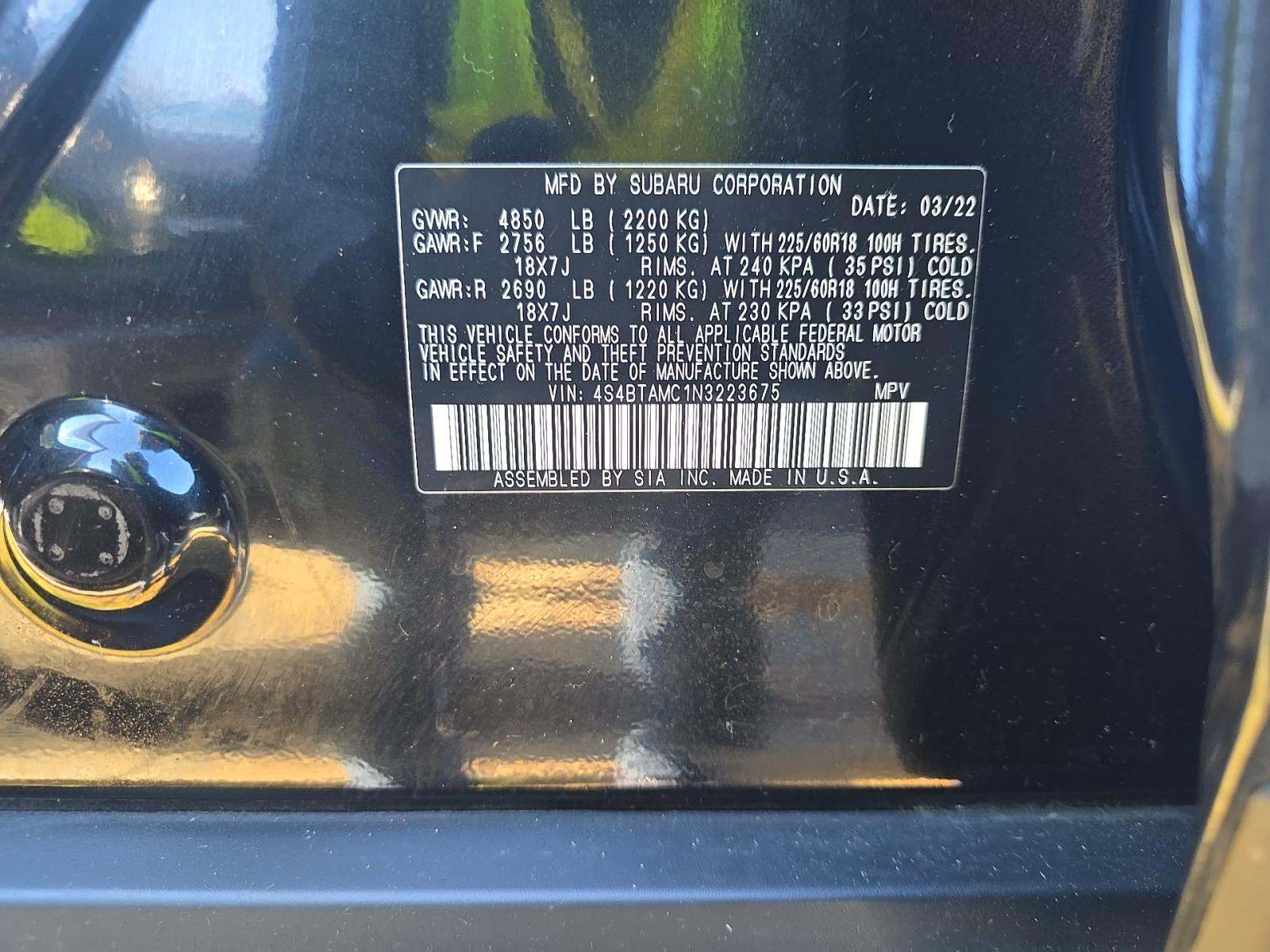 2022 Subaru Outback Limited AWD