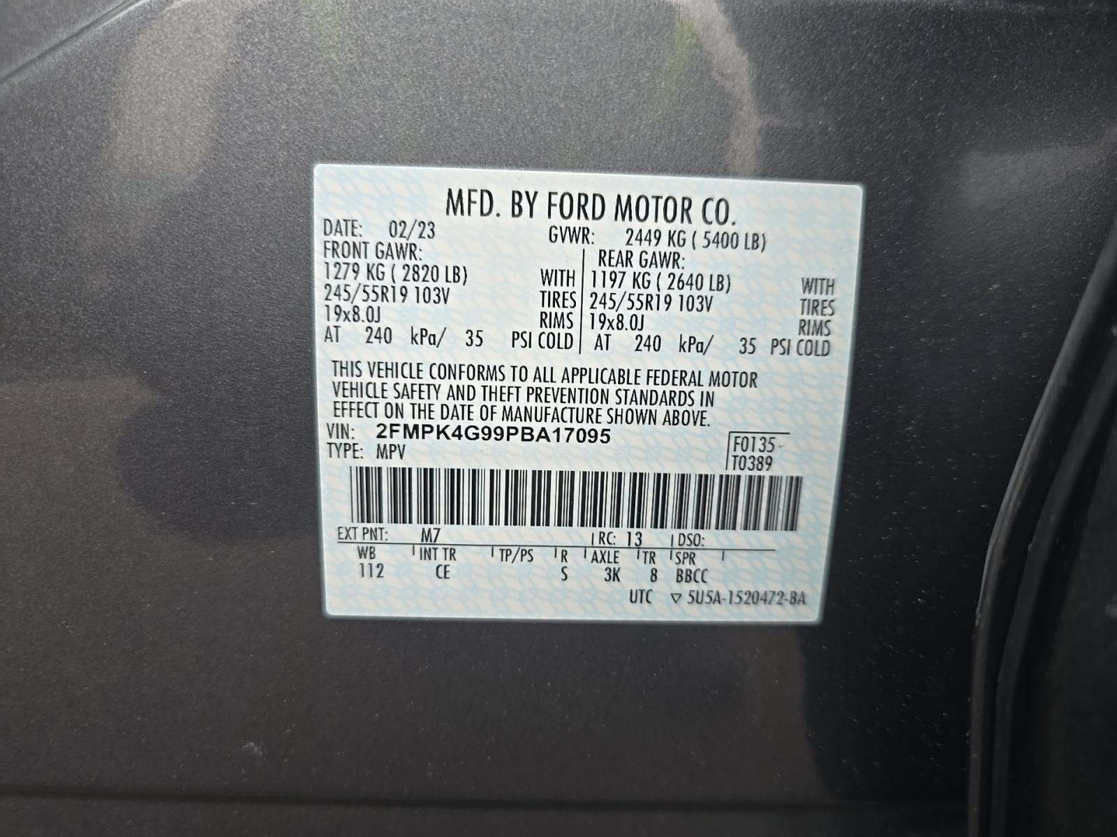 2023 Ford Edge SE AWD