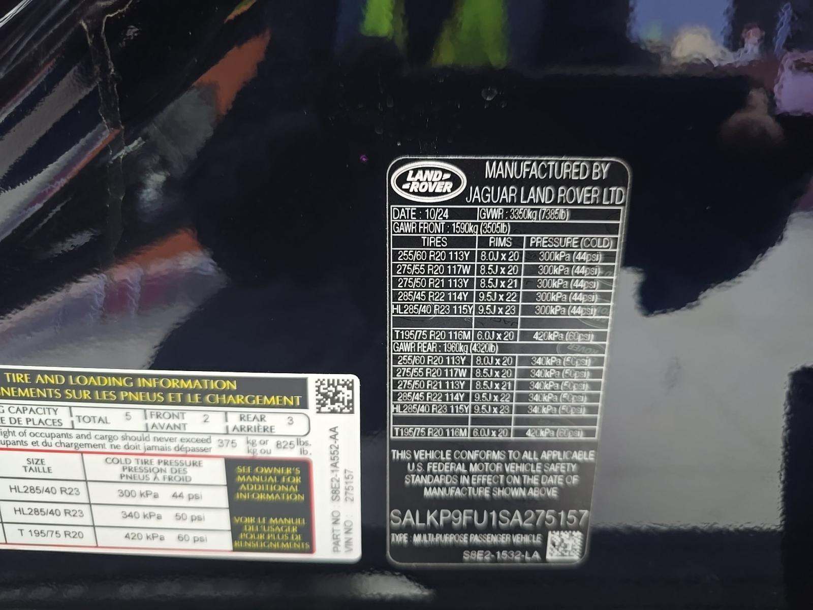 2025 Land Rover Range Rover SE AWD