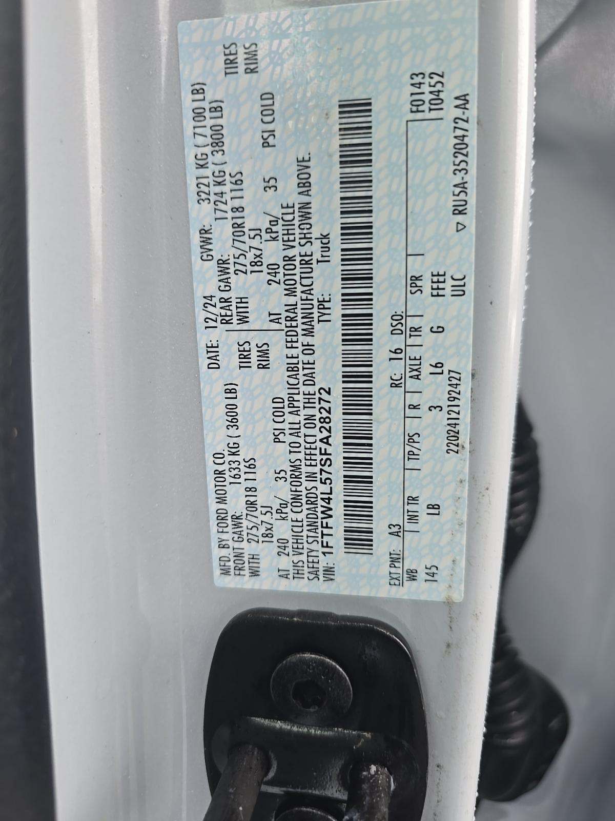 2025 Ford F-150 Tremor AWD