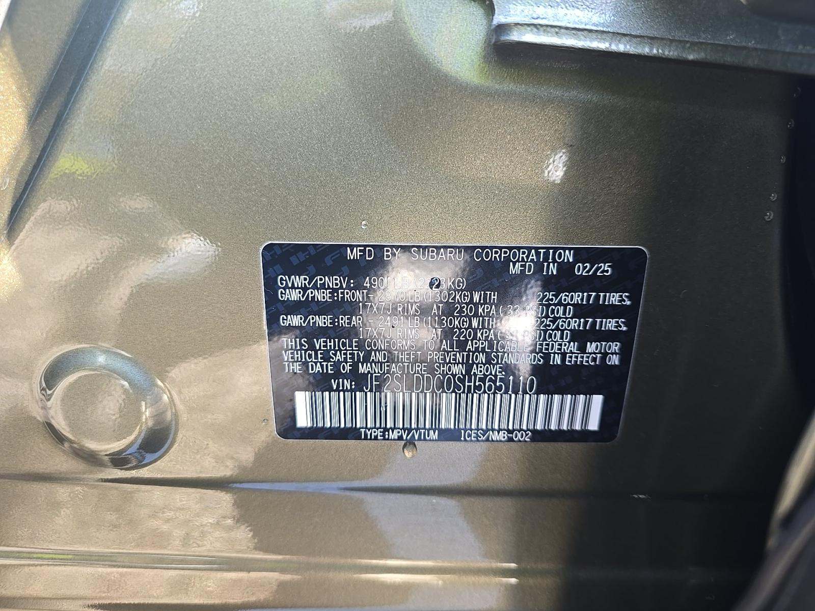 2025 Subaru Forester Premium AWD