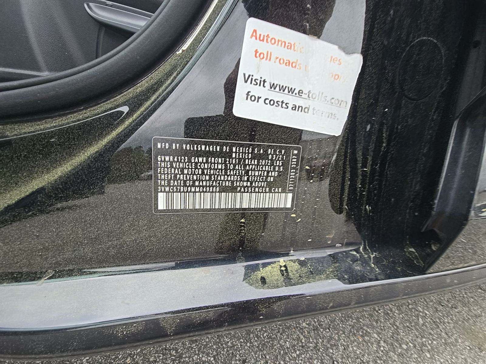 2021 Volkswagen Jetta 1.4T S FWD