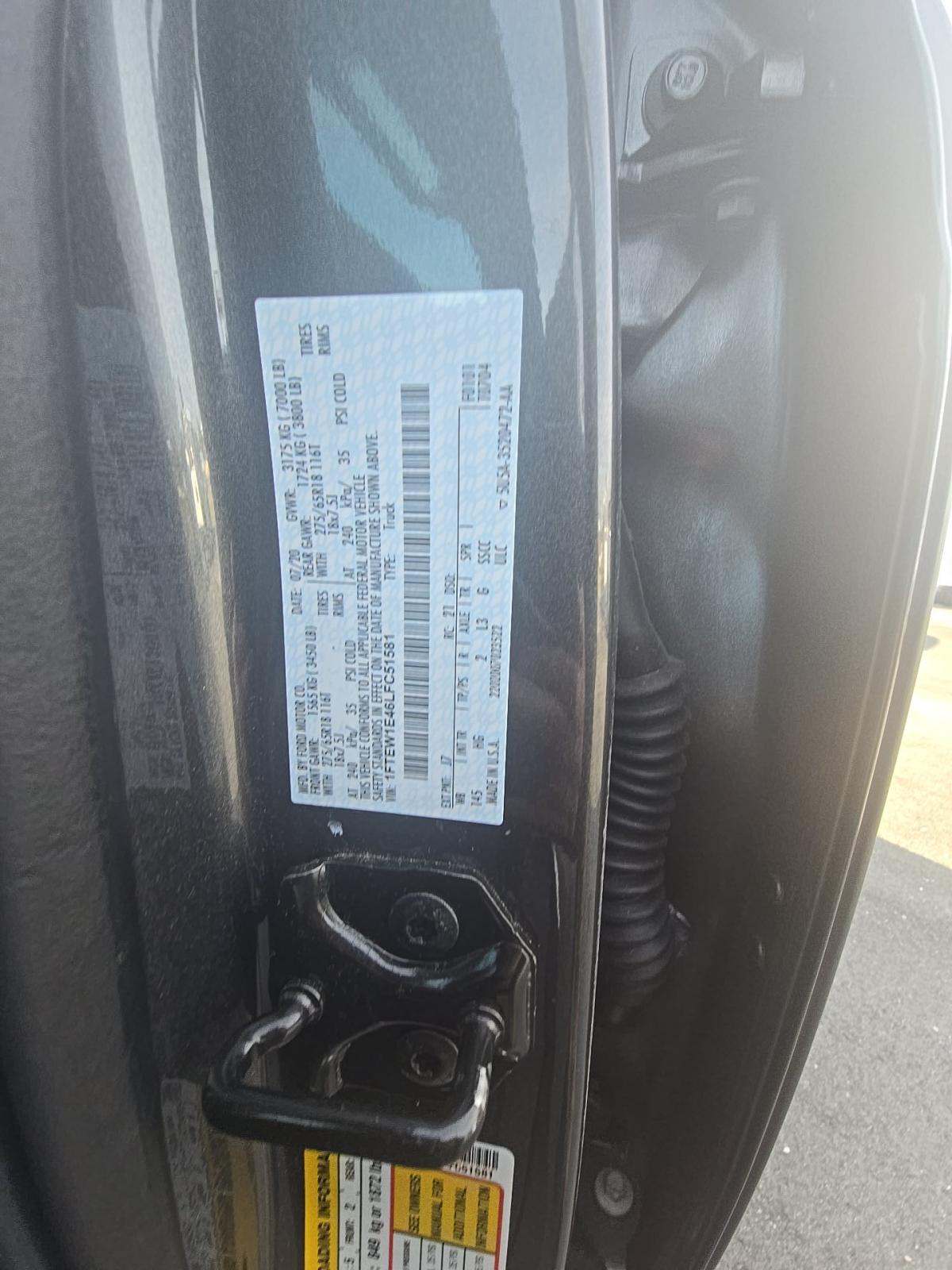 2020 Ford F-150 Lariat AWD