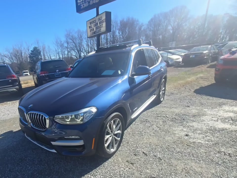 2018 BMW X3 xDrive30i AWD