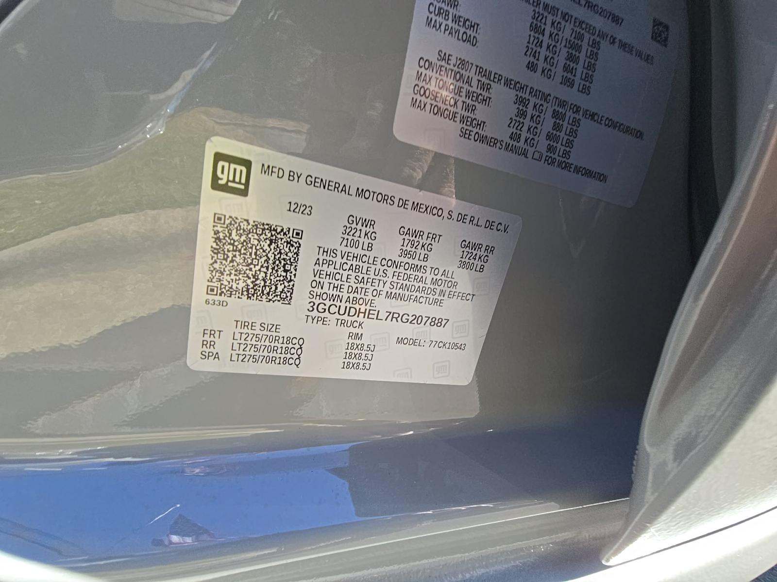 2024 Chevrolet Silverado 1500 ZR2 AWD