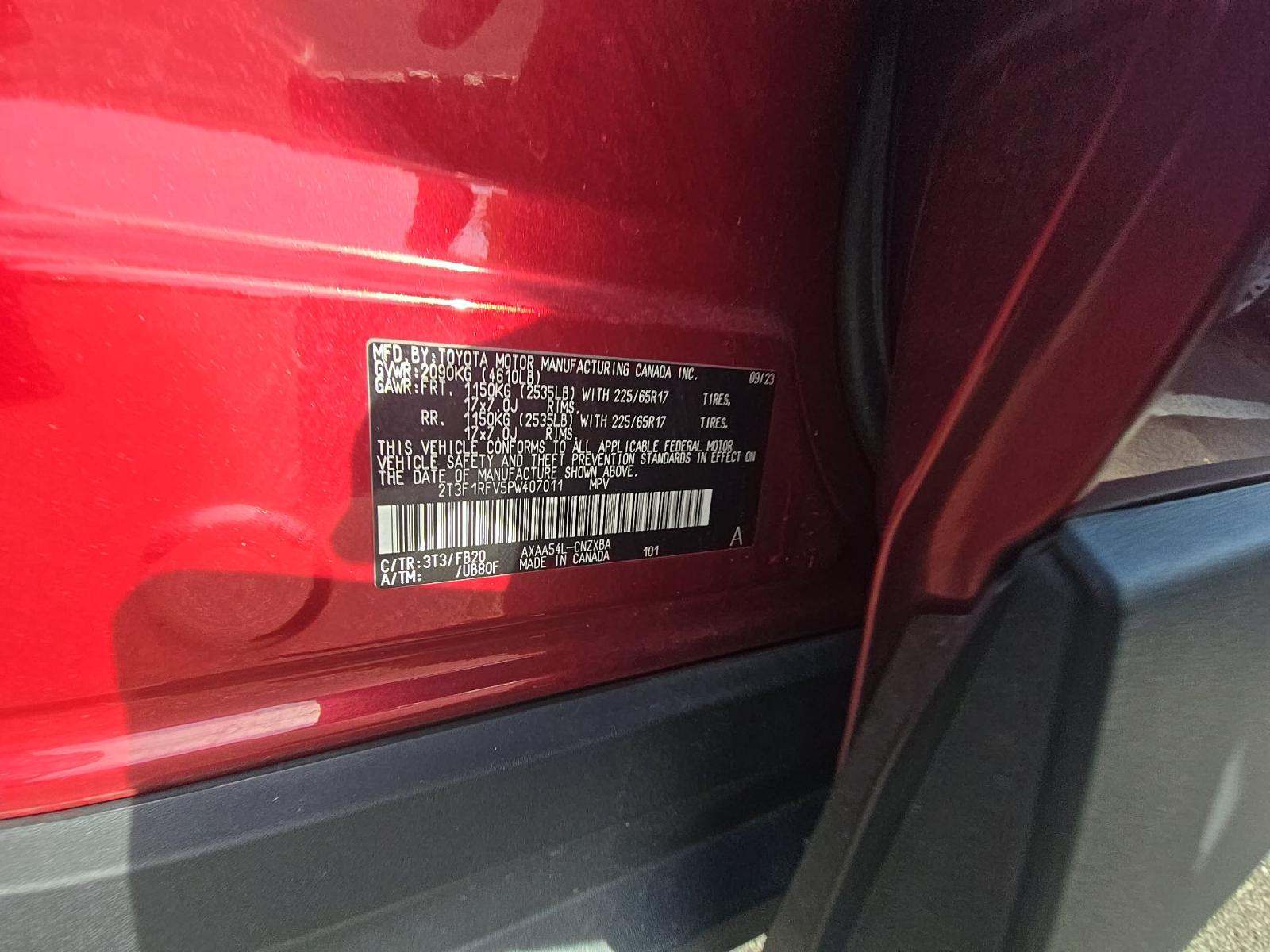 2023 Toyota RAV4 LE AWD