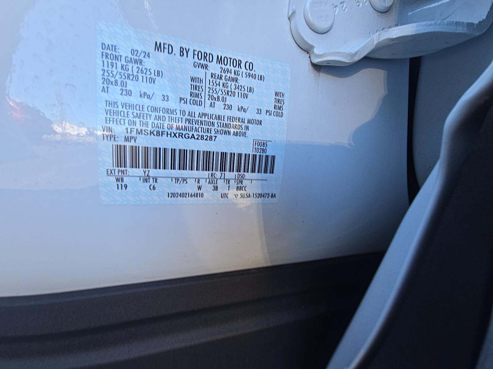 2024 Ford Explorer Limited AWD