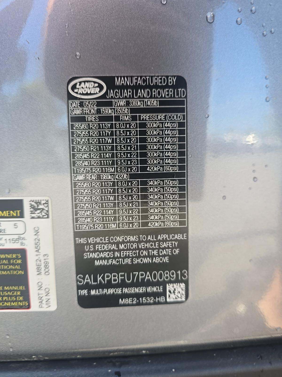LAND ROVER RANGE ROVER - 5
