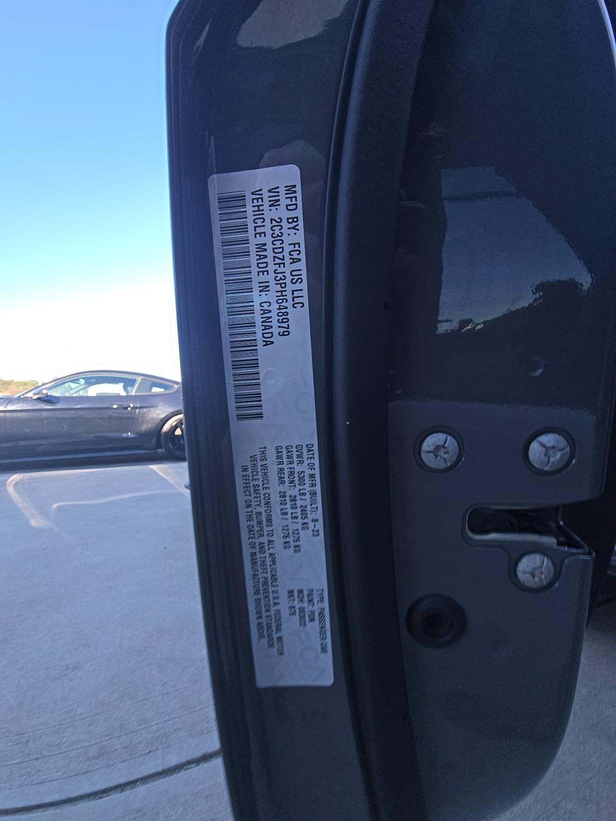 2023 Dodge Challenger R/T Scat Pack Widebody RWD