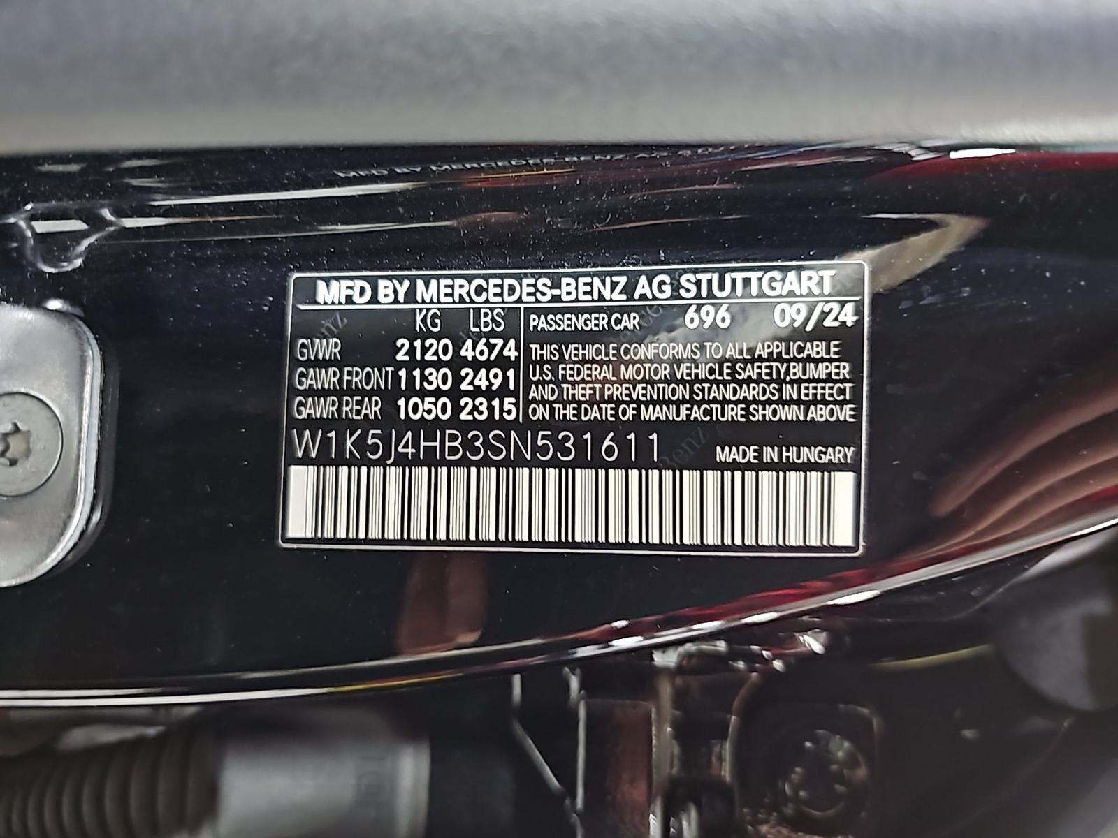 2025 Mercedes-Benz CLA CLA 250 AWD