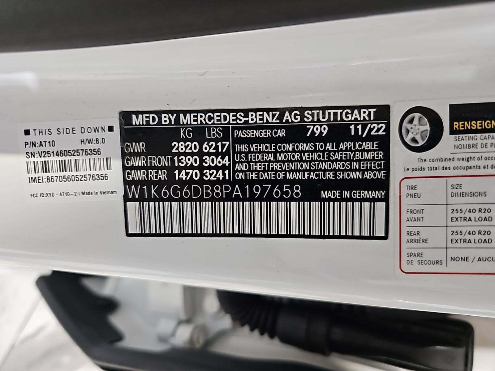 2023 Mercedes-Benz S-Class S 500 AWD