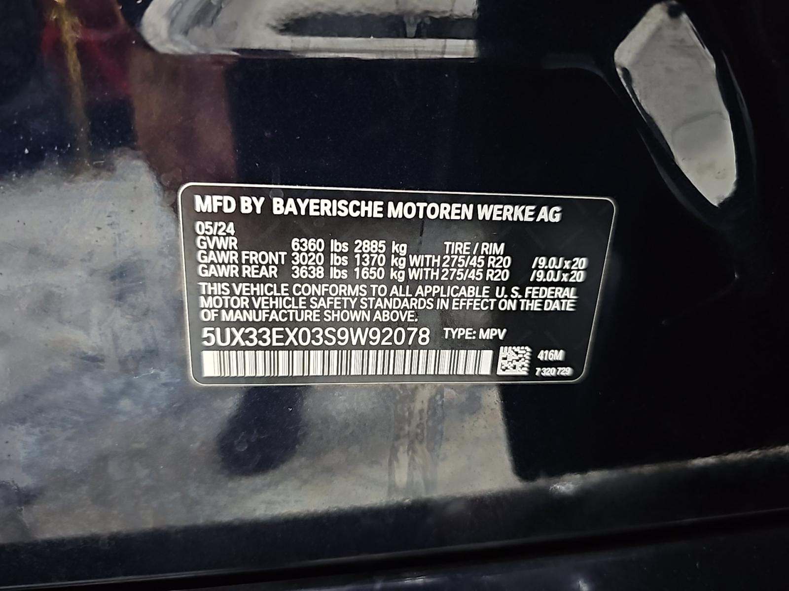 2025 BMW X6 xDrive40i AWD