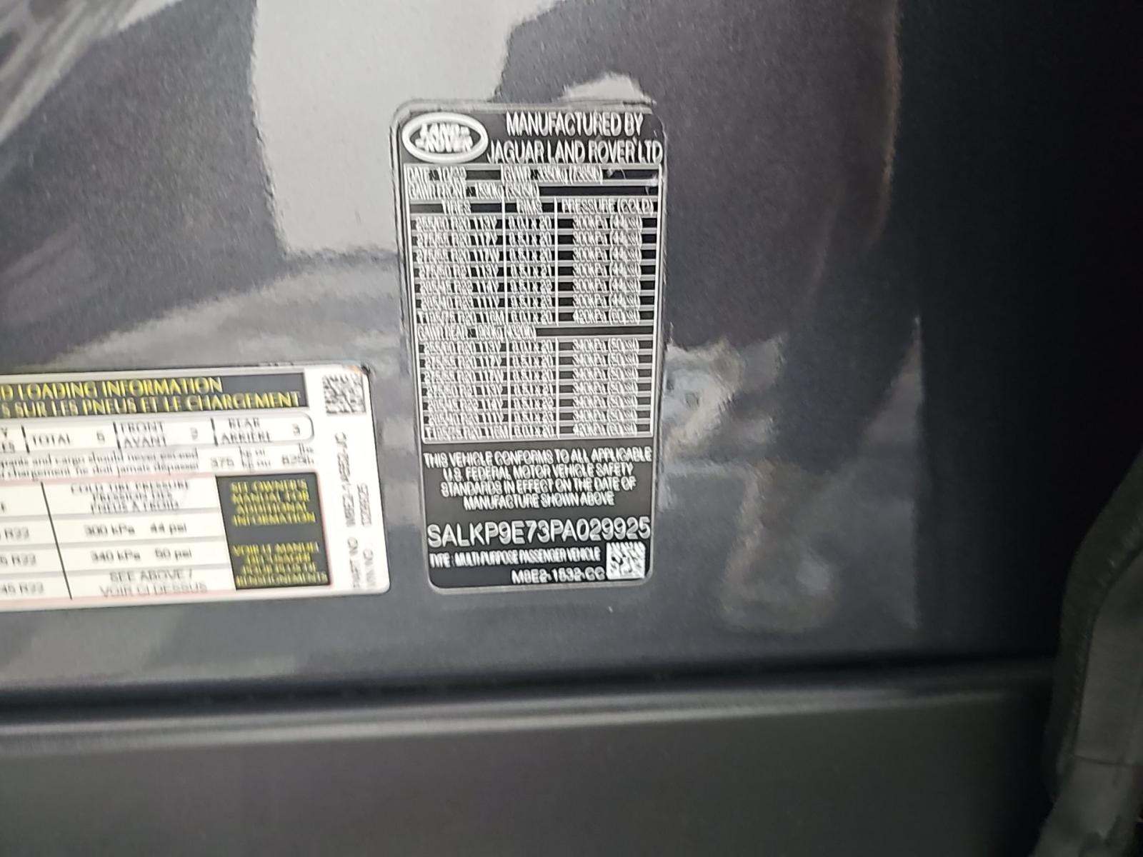 2023 Land Rover Range Rover SE AWD