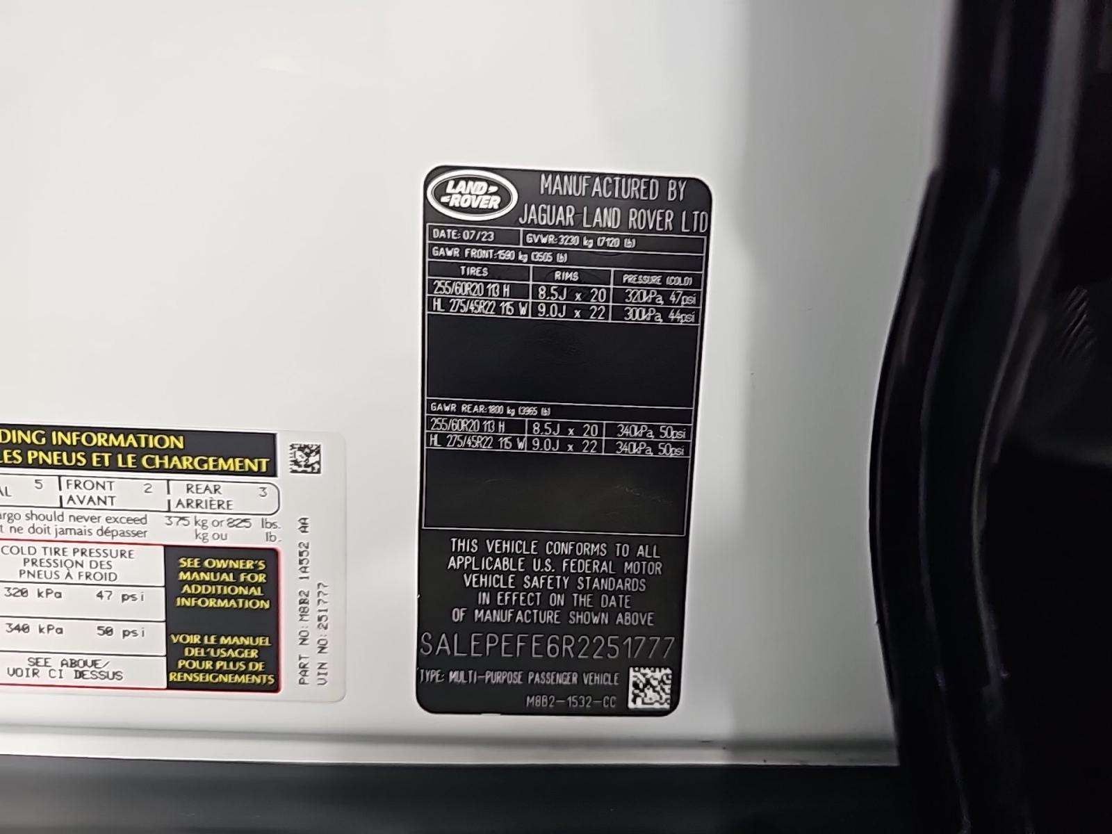 2024 Land Rover Defender 110 SE AWD