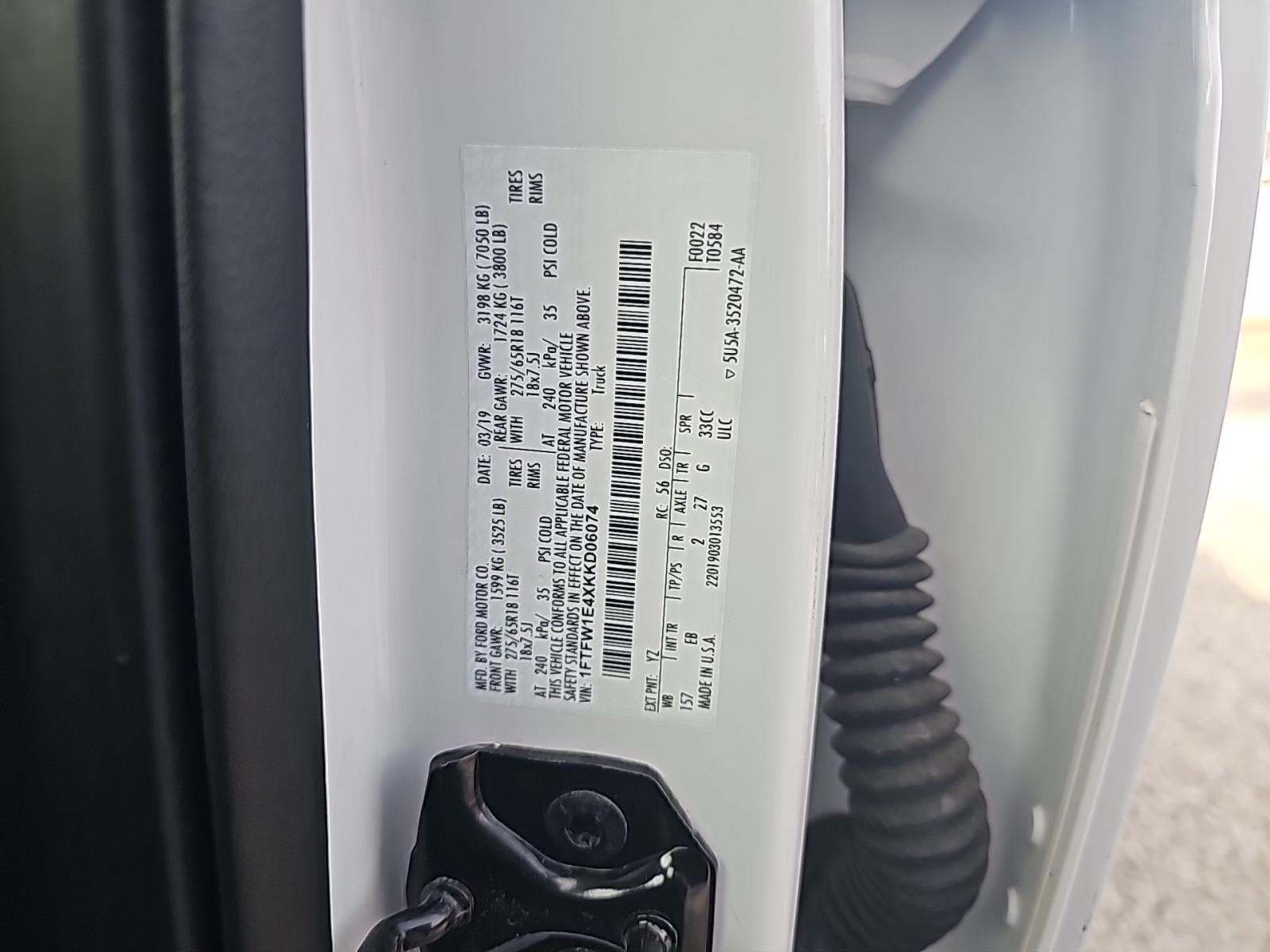 2019 Ford F-150 Lariat AWD