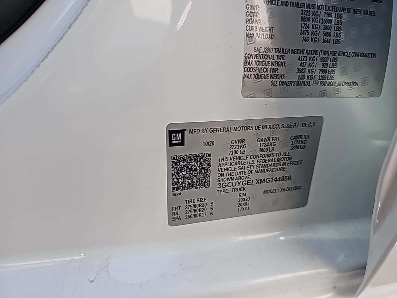 2021 Chevrolet Silverado 1500 LTZ AWD