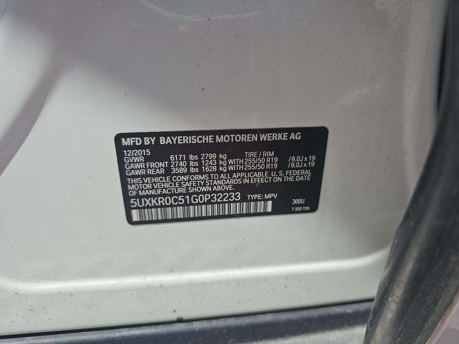 2016 BMW X5 xDrive35i AWD