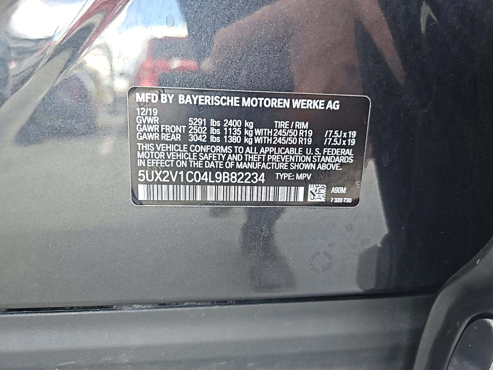 2020 BMW X4 xDrive30i AWD