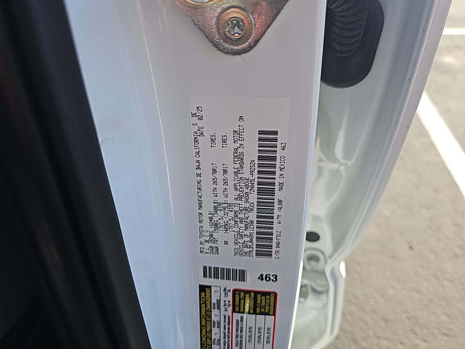 2025 Toyota Tacoma TRD Off-Road AWD