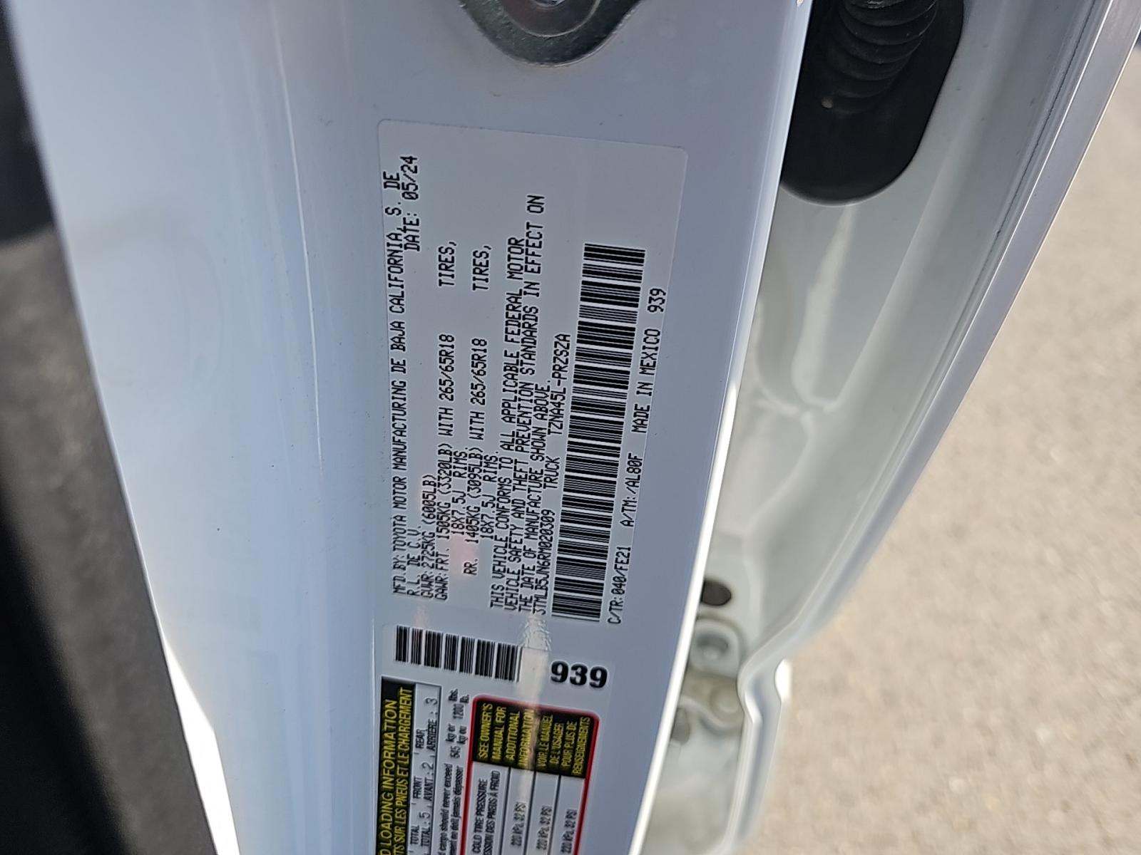 2024 Toyota Tacoma TRD Sport AWD