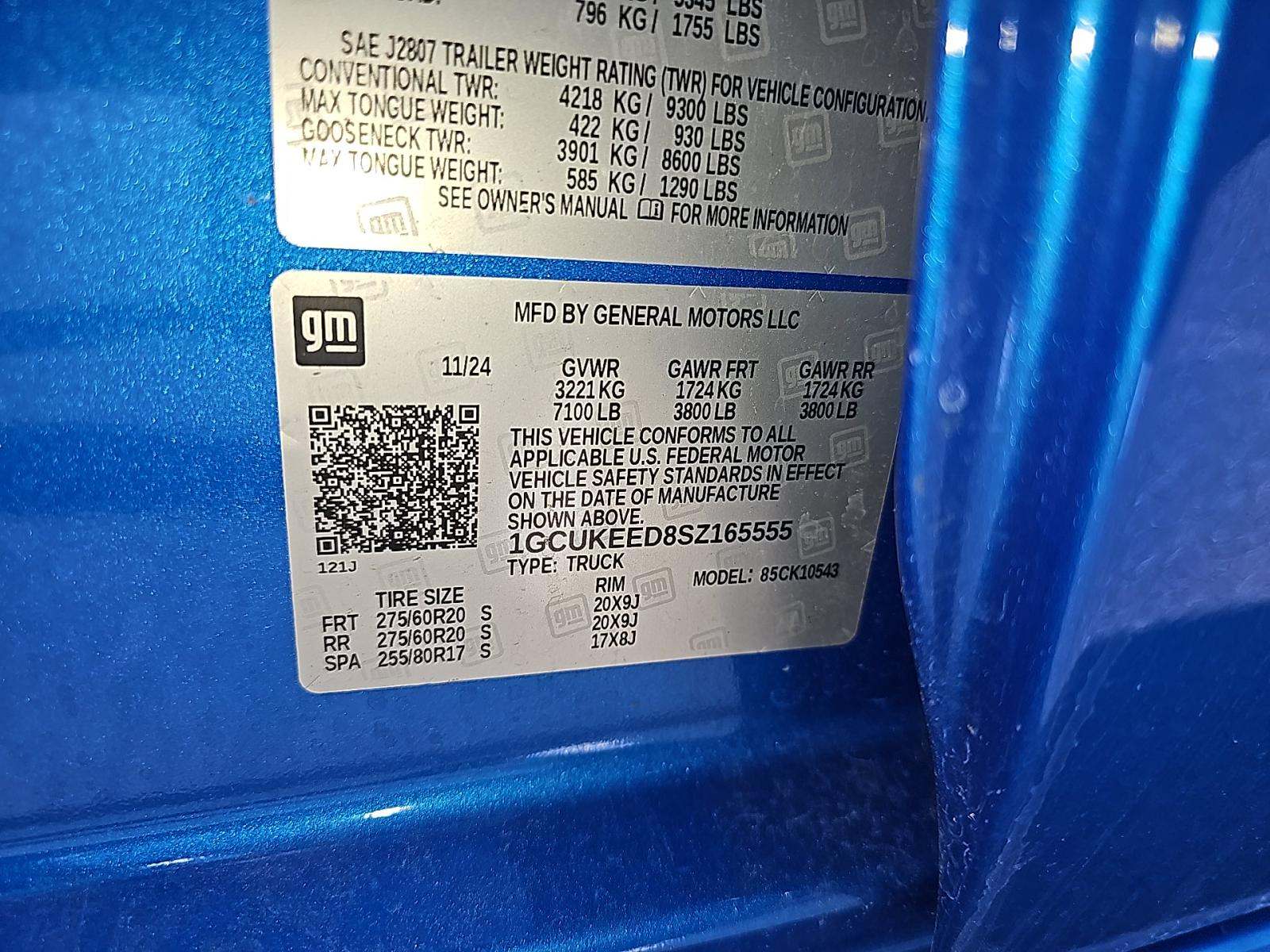 2025 Chevrolet Silverado 1500 RST AWD