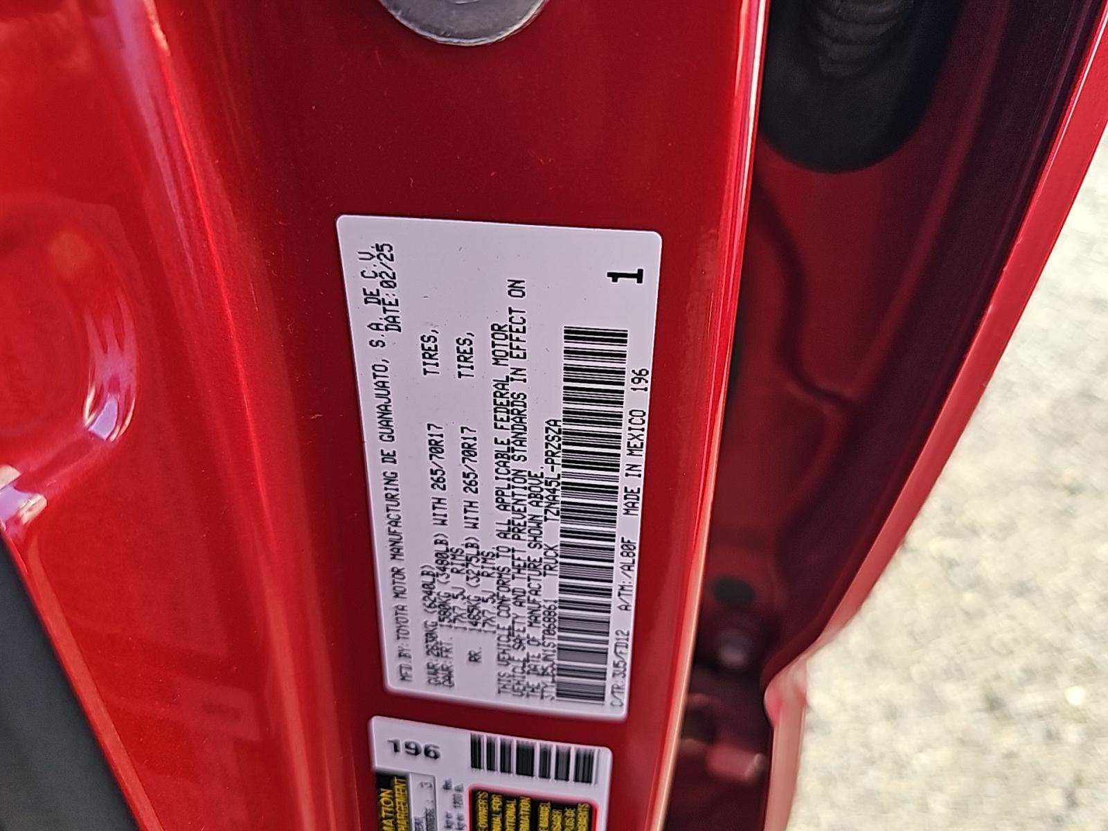 2025 Toyota Tacoma TRD Off-Road AWD