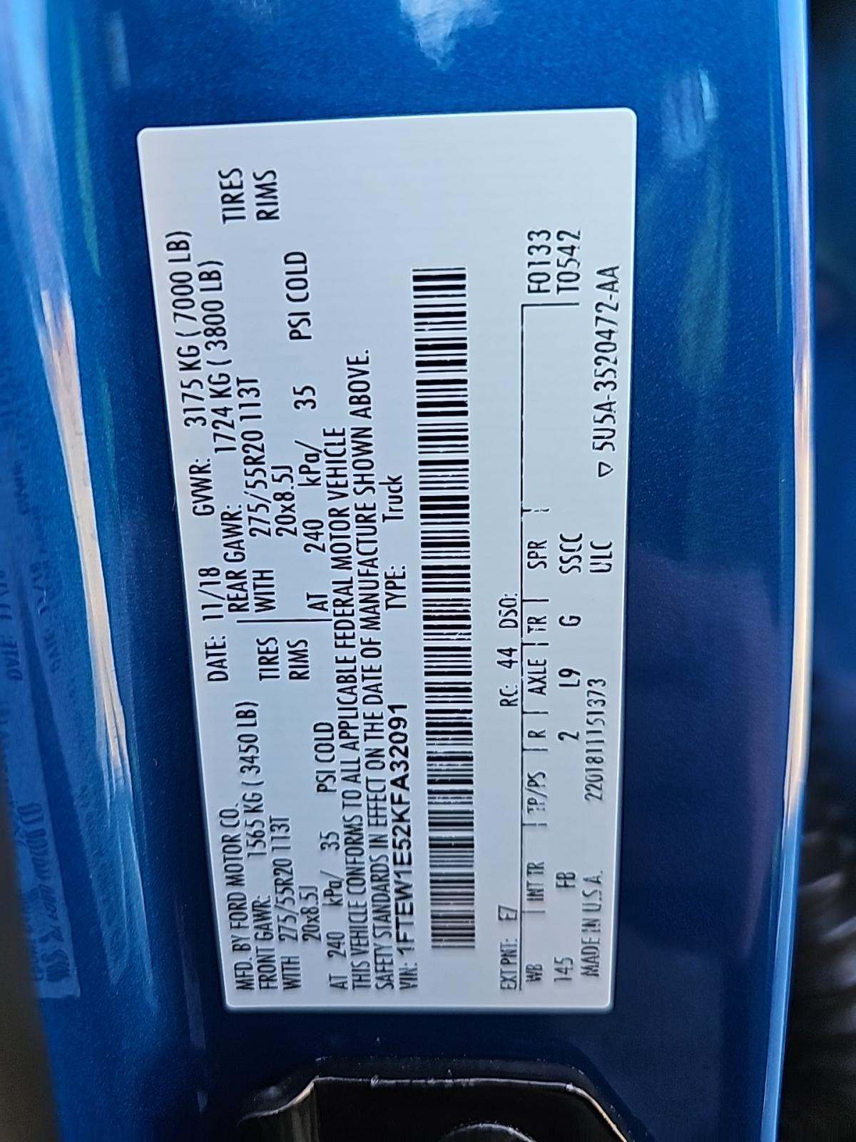 2019 Ford F-150 XLT AWD