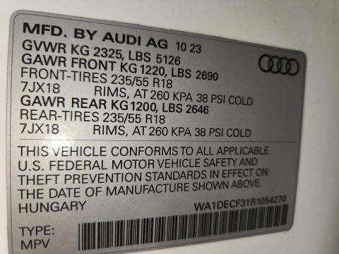 2024 Audi Q3 S line Premium AWD