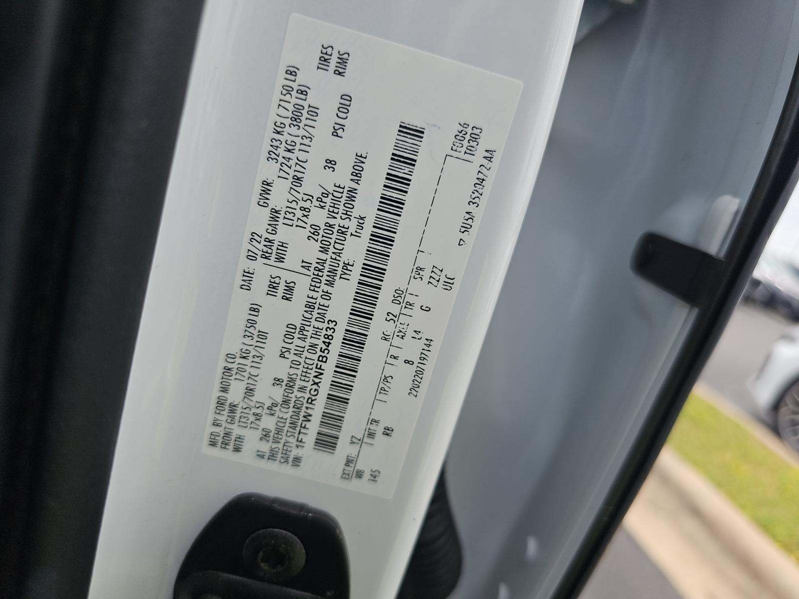 2022 Ford F-150 Raptor AWD