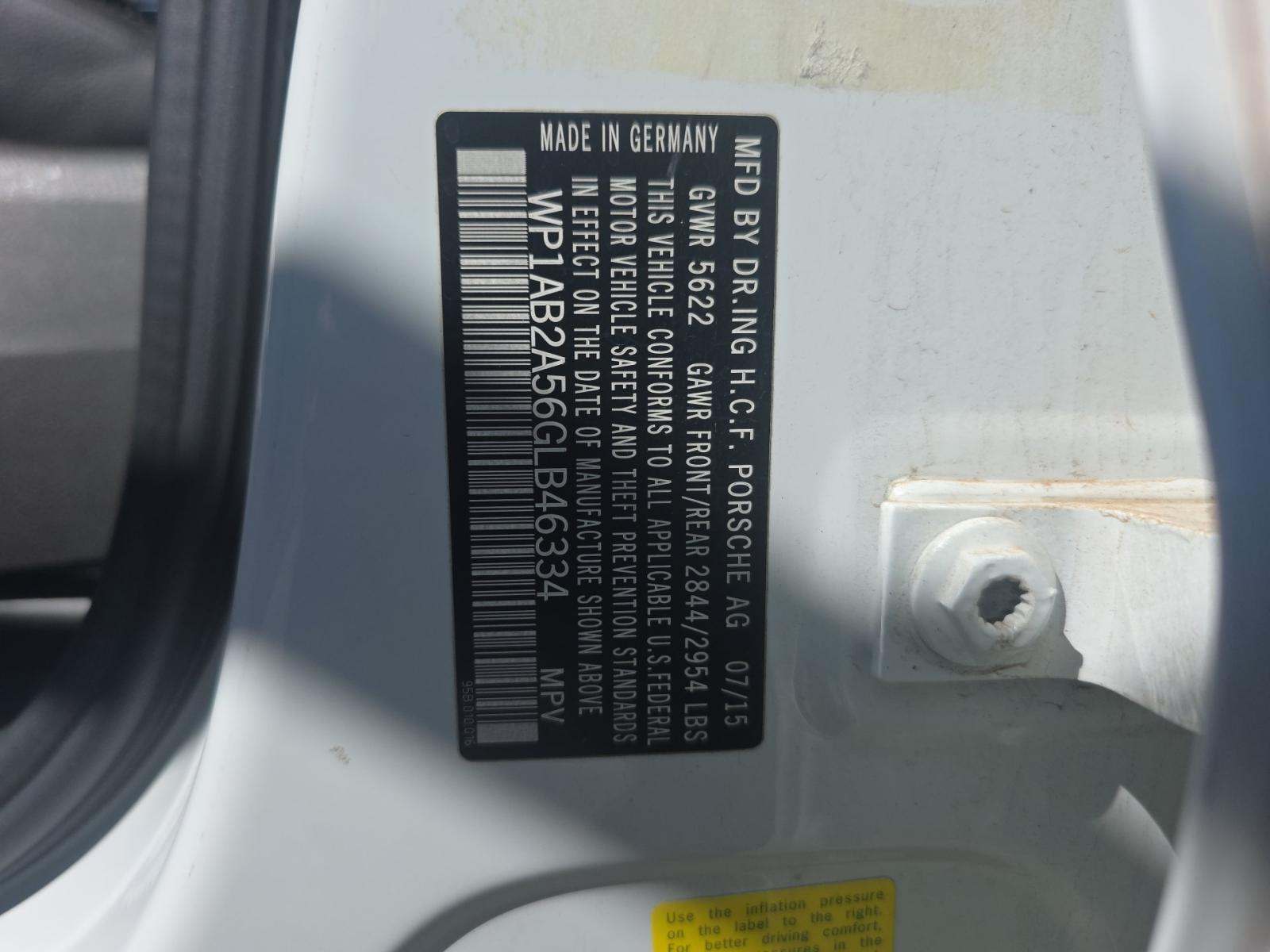 2016 Porsche Macan S AWD