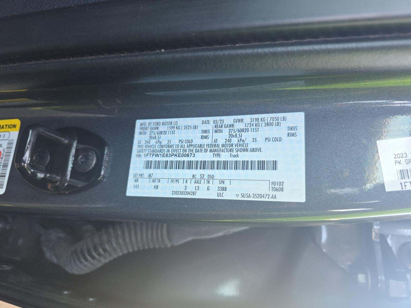 2023 Ford F-150 Lariat AWD