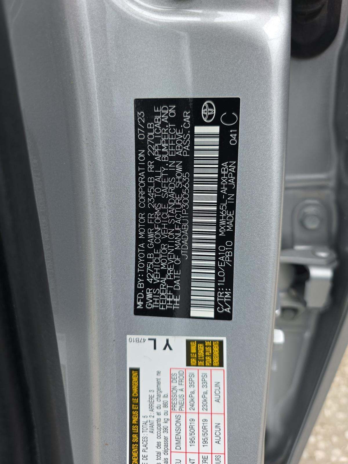 2023 Toyota Prius Limited AWD