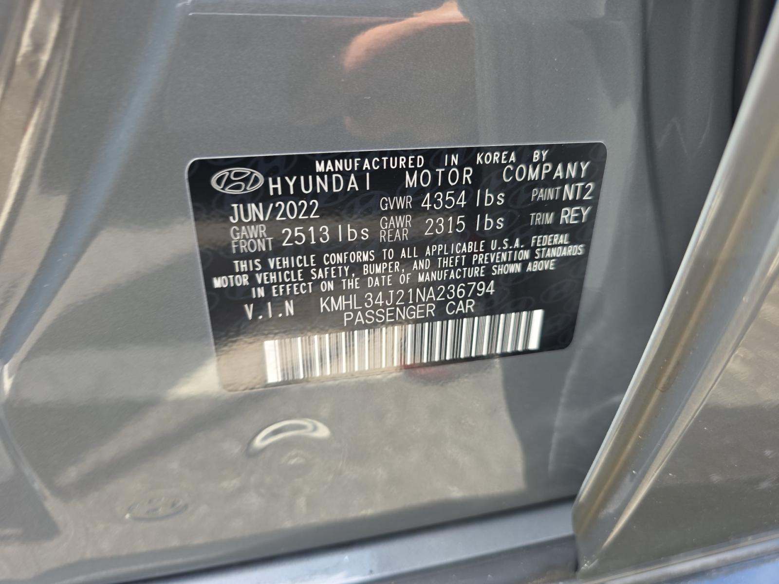 2022 Hyundai Sonata Limited FWD