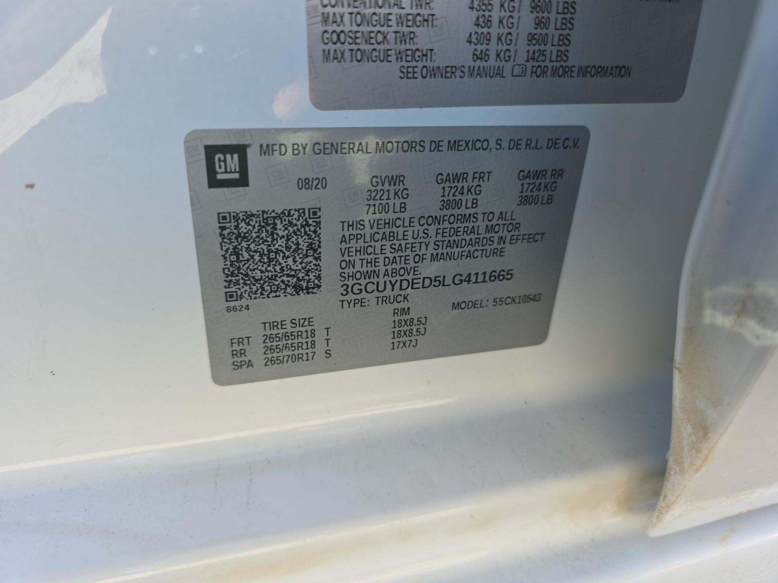 2020 Chevrolet Silverado 1500 LT AWD