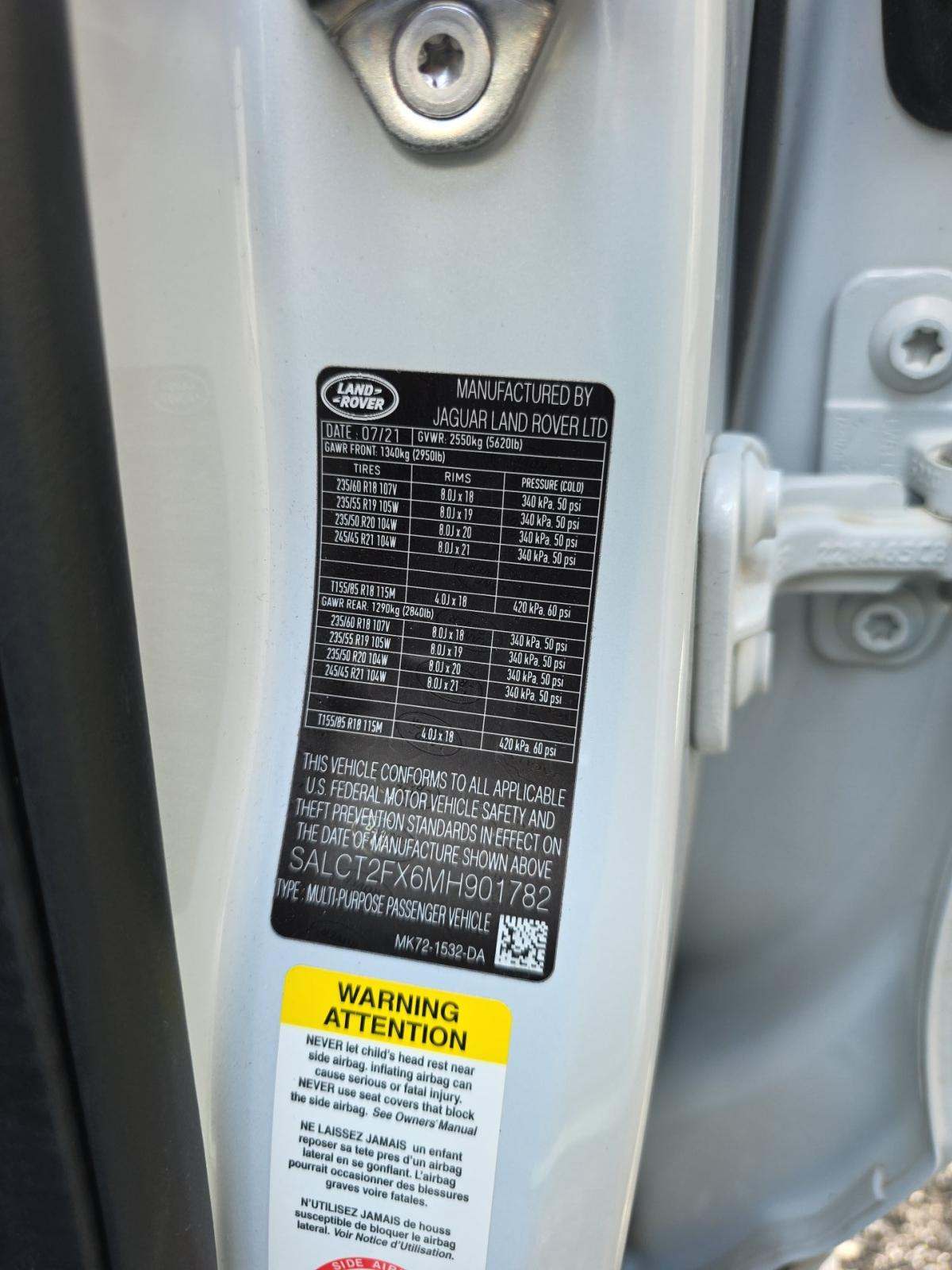 2021 Land Rover Discovery Sport S R-Dynamic AWD