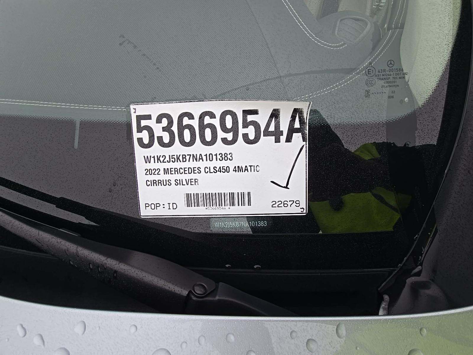 2022 Mercedes-Benz CLS CLS 450 AWD