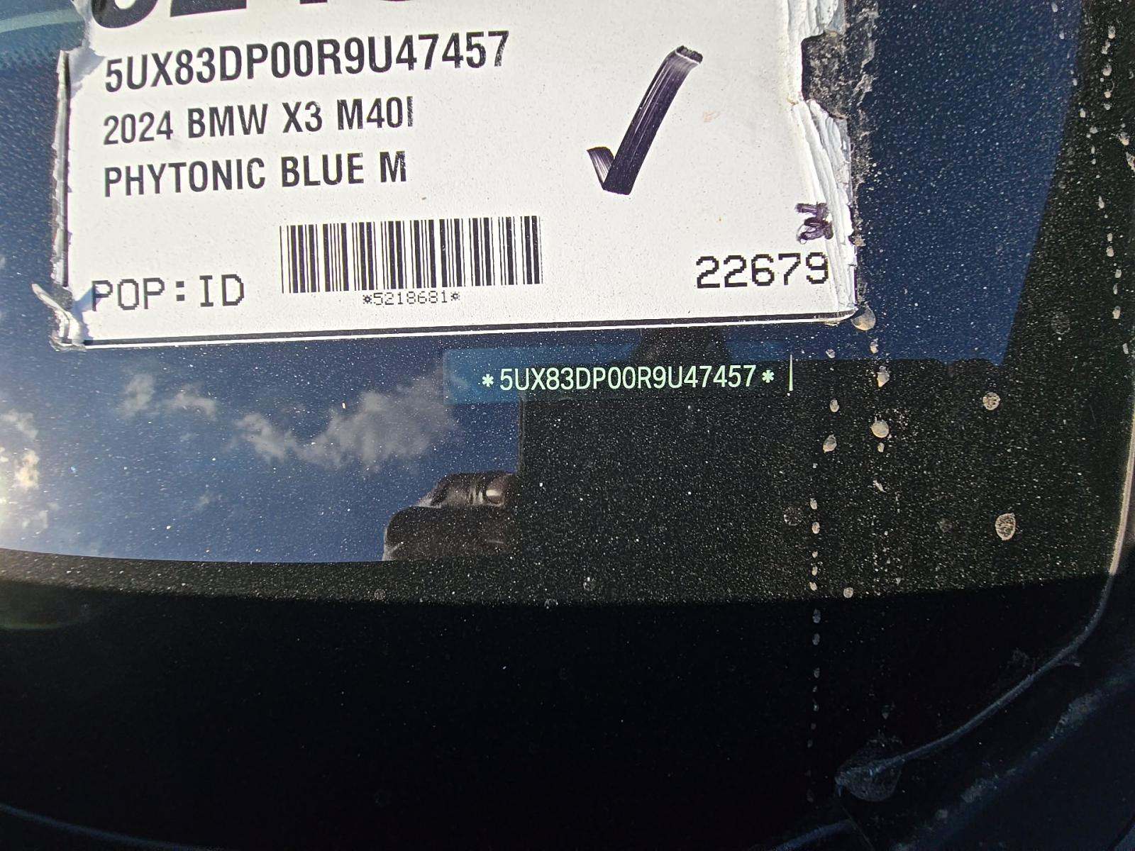 2024 BMW X3 M40i AWD