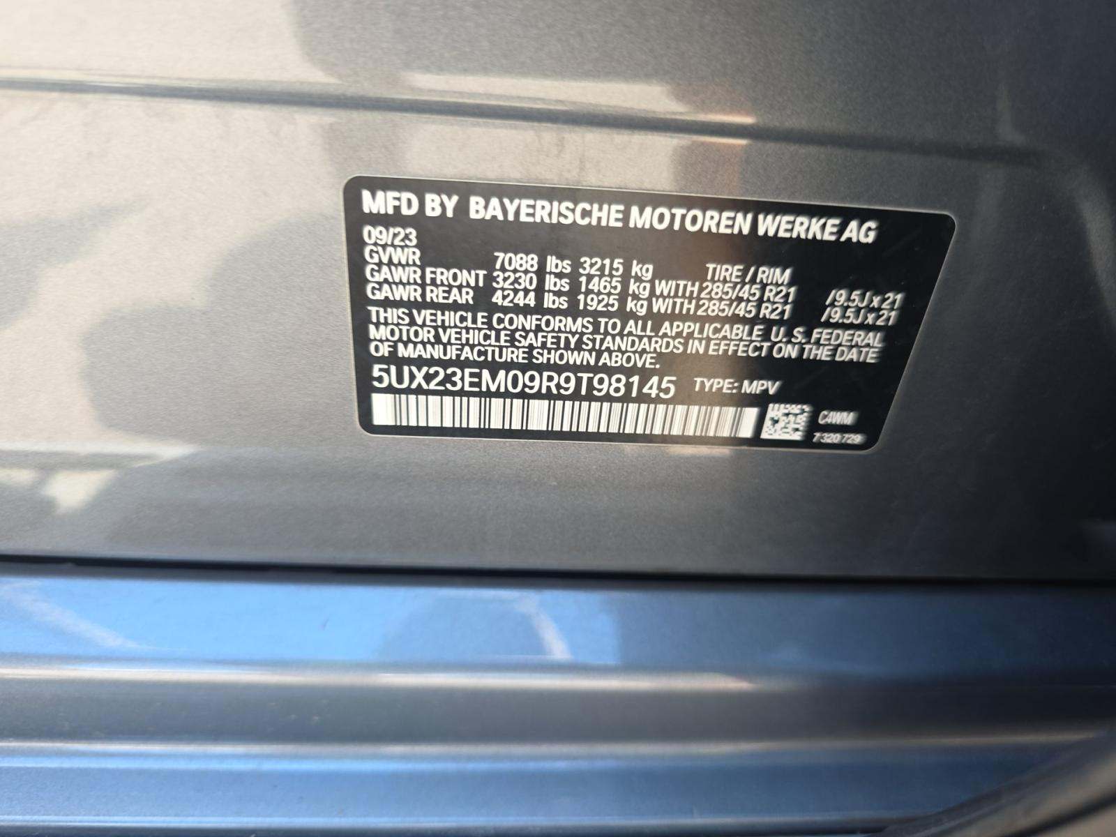 2024 BMW X7 xDrive40i AWD