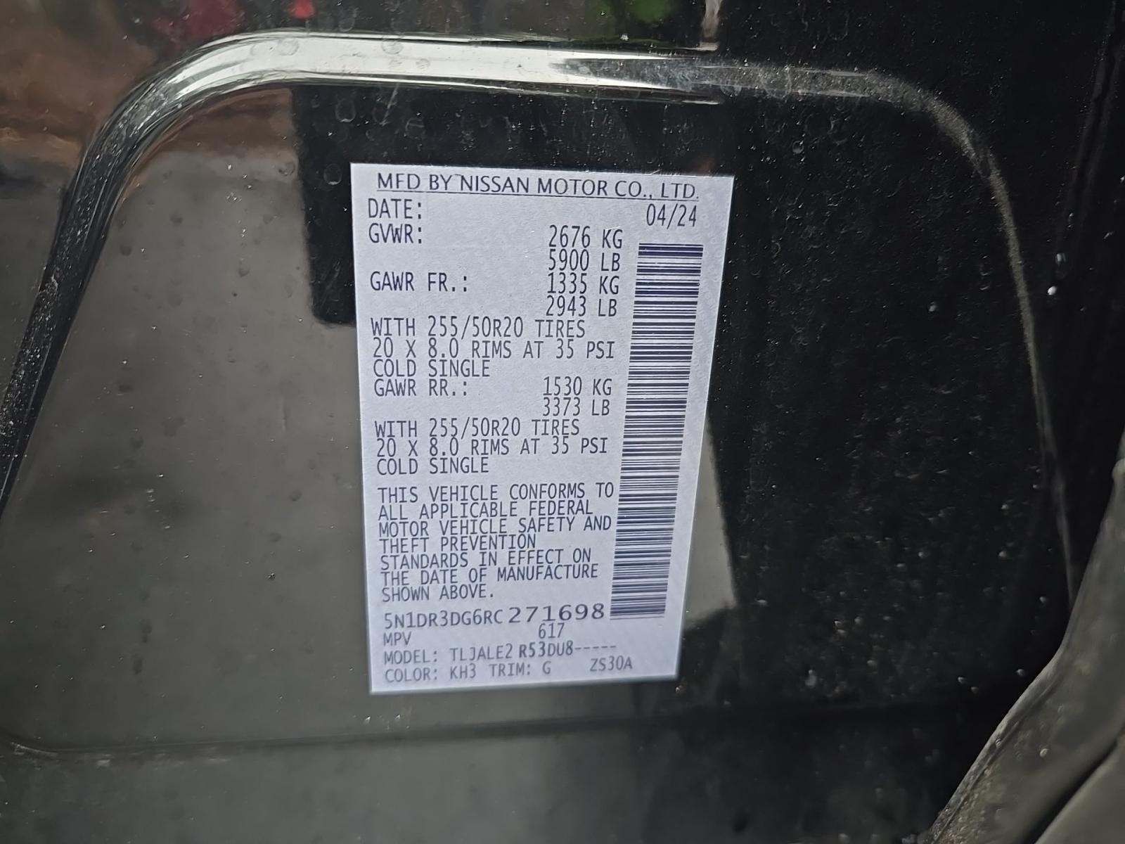 2024 Nissan Pathfinder Platinum FWD