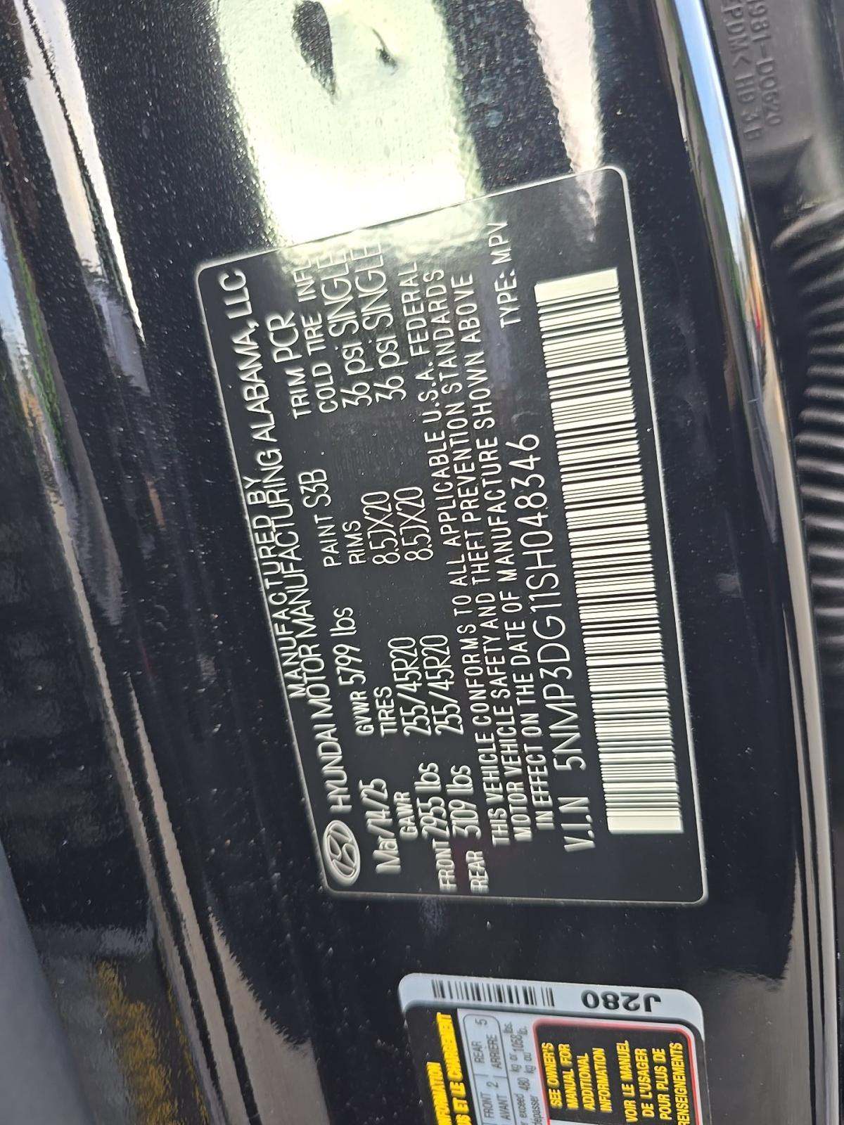 2025 Hyundai Santa Fe Hybrid Limited AWD