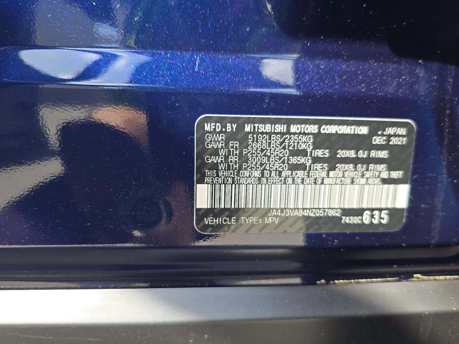 2022 Mitsubishi Outlander SEL Special Edition FWD