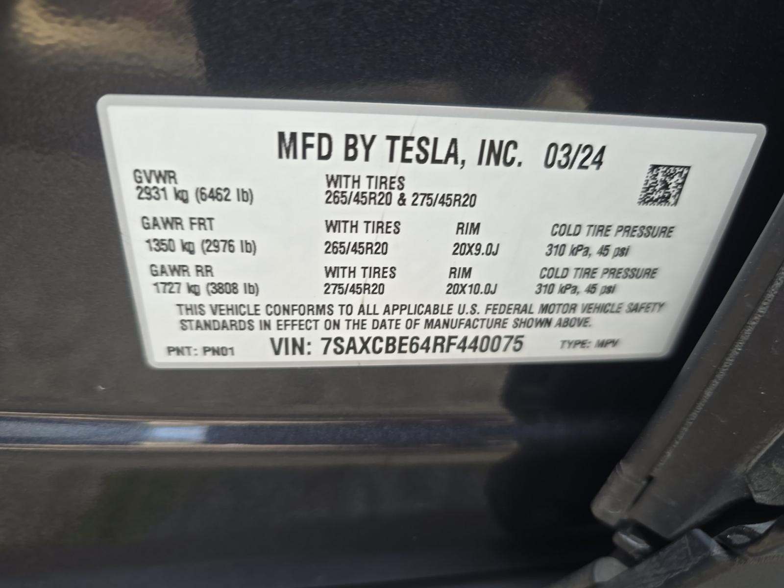 TESLA MODEL X - 5