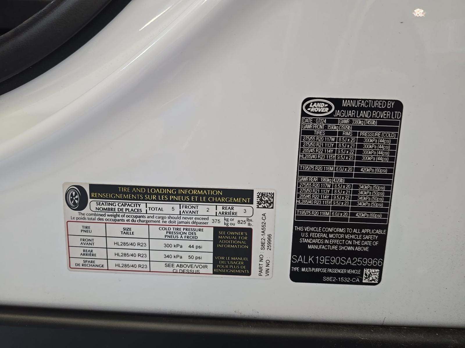 2025 Land Rover Range Rover Autobiography AWD