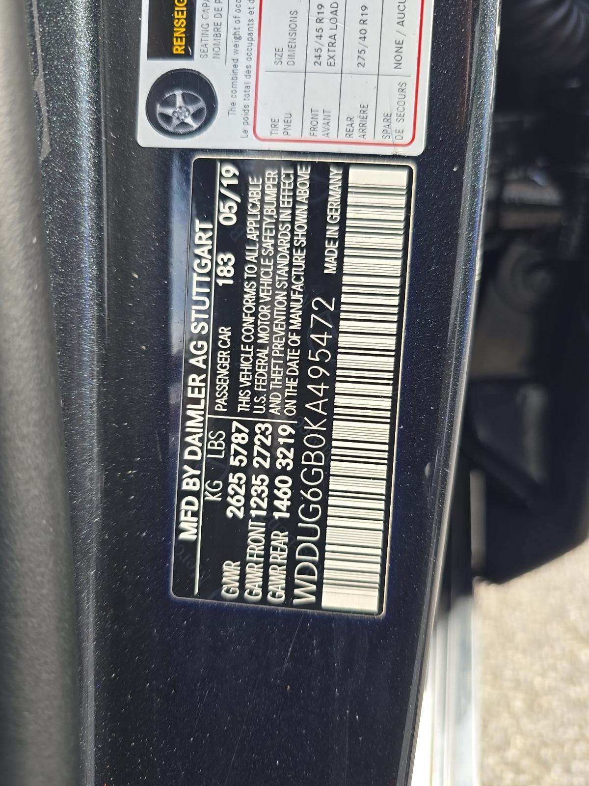 2019 Mercedes-Benz S-Class S 450 RWD