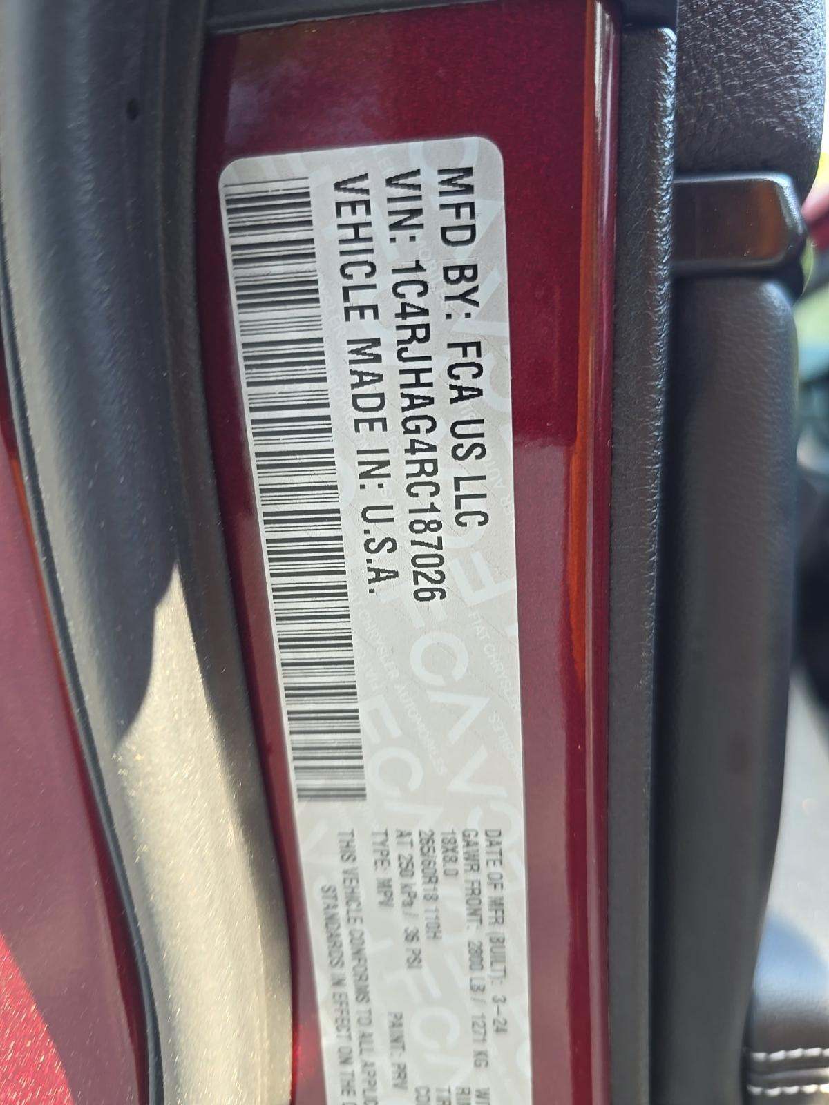 2024 Jeep Grand Cherokee Altitude AWD